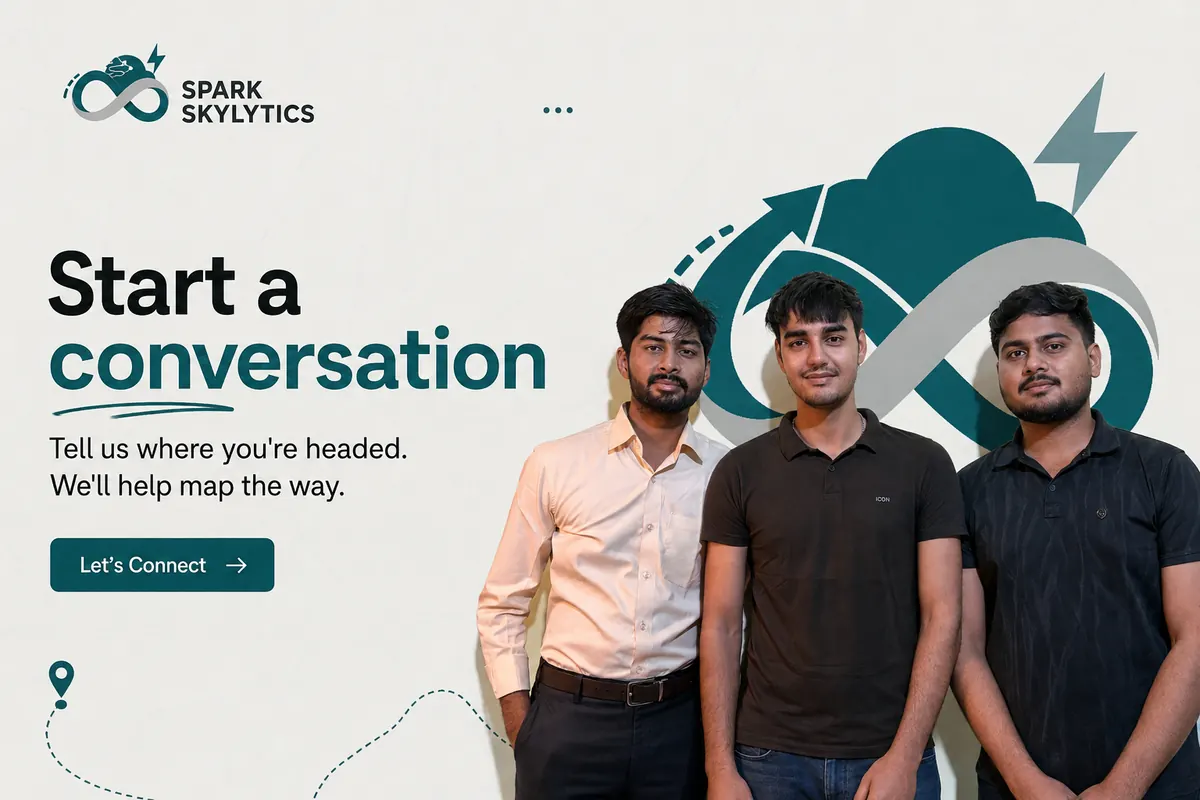 A Spark Skylytics client conversation in the studio